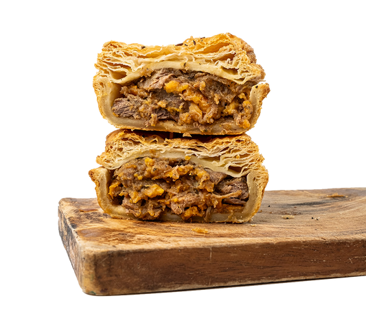 The 'Ansum Pasty Co. - Lamb and Kumara Pie