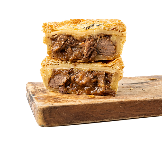 The 'Ansum Pasty Co. - Steak and Cheese Pie